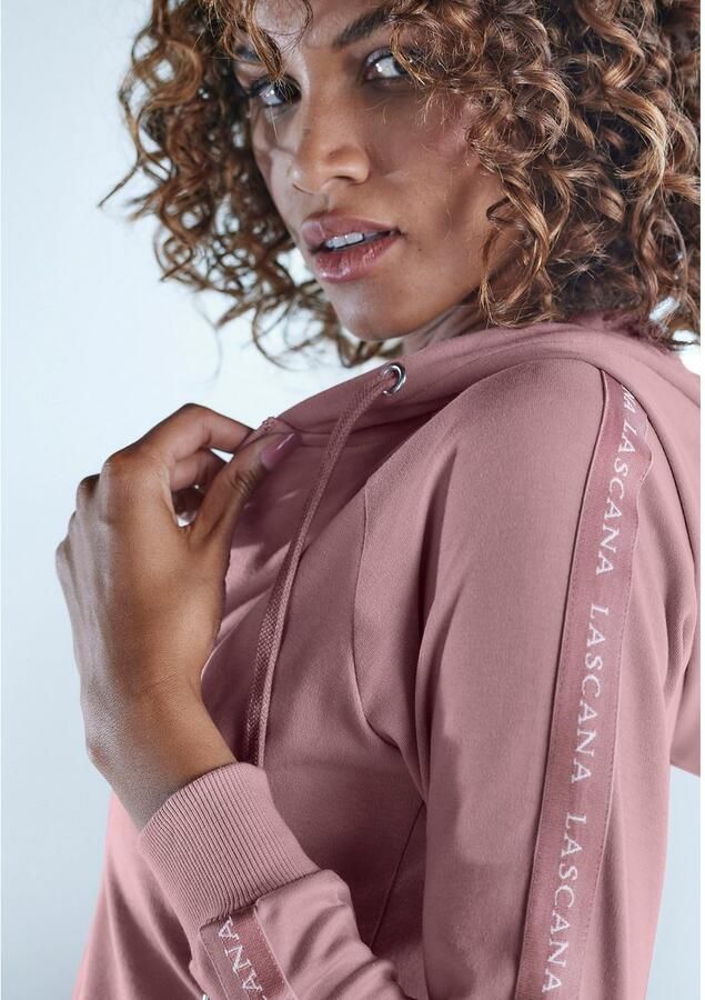 Active by Lascana Trainingsjack met logotape aan de mouwen - Foto 5