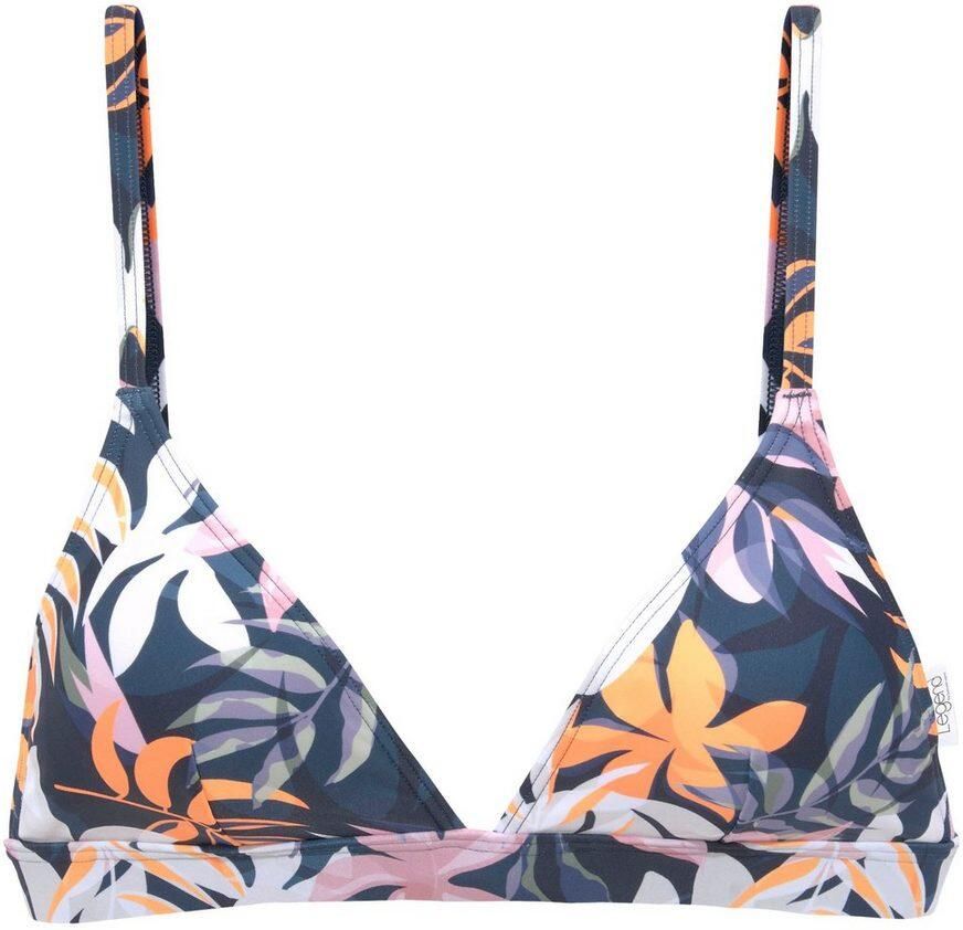 Active by Lascana Triangel-bikinitop WAVE met kleurrijke bladeren bedrukt - Foto 2