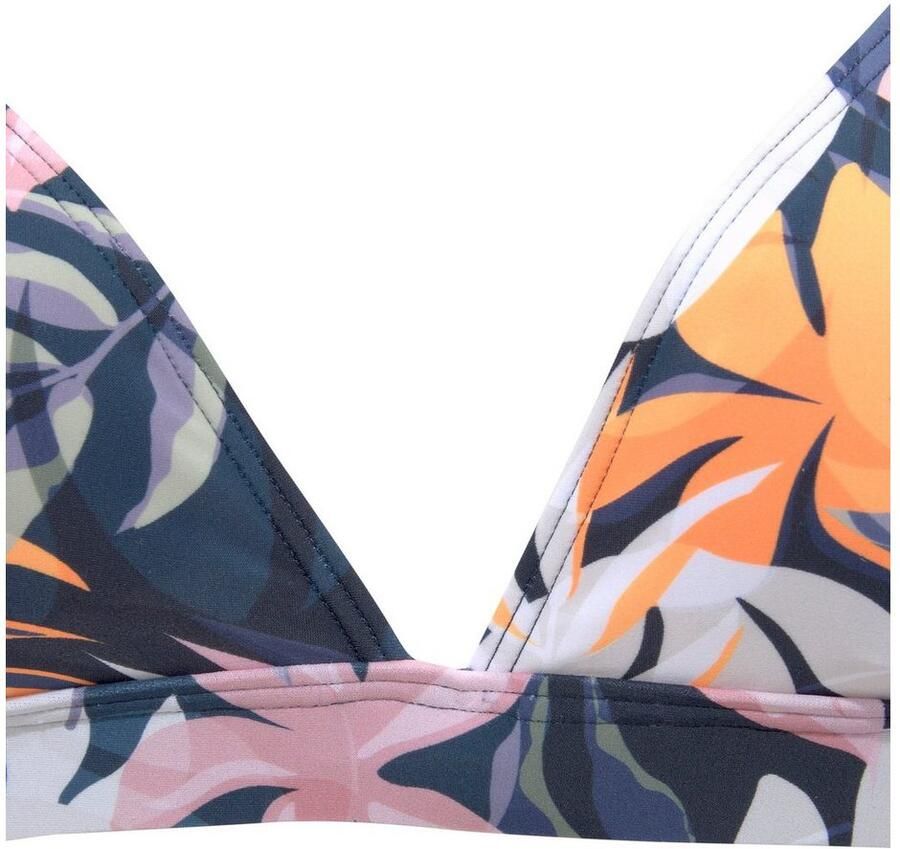 Active by Lascana Triangel-bikinitop WAVE met kleurrijke bladeren bedrukt