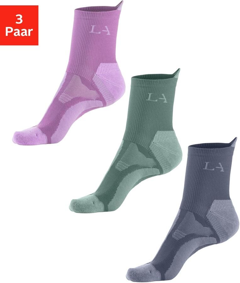 Active by Lascana Wandelsokken met versterkte belastingzones (set 3 paar) - Foto 10