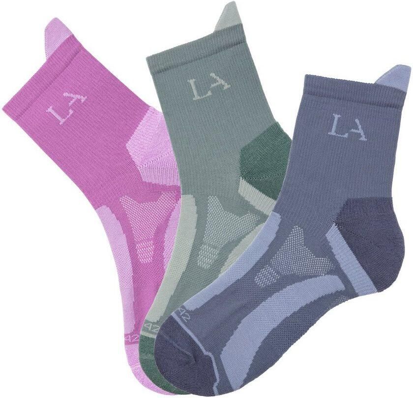 Active by Lascana Wandelsokken met versterkte belastingzones (set 3 paar)