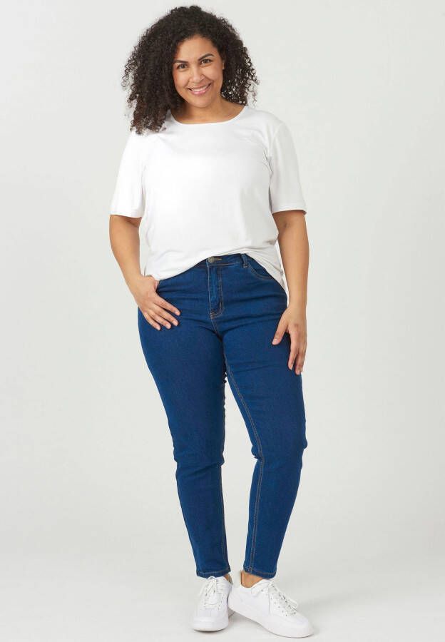 ADIA Regular fit jeans 7 8 Jeans "Milan" in een trendy lengte