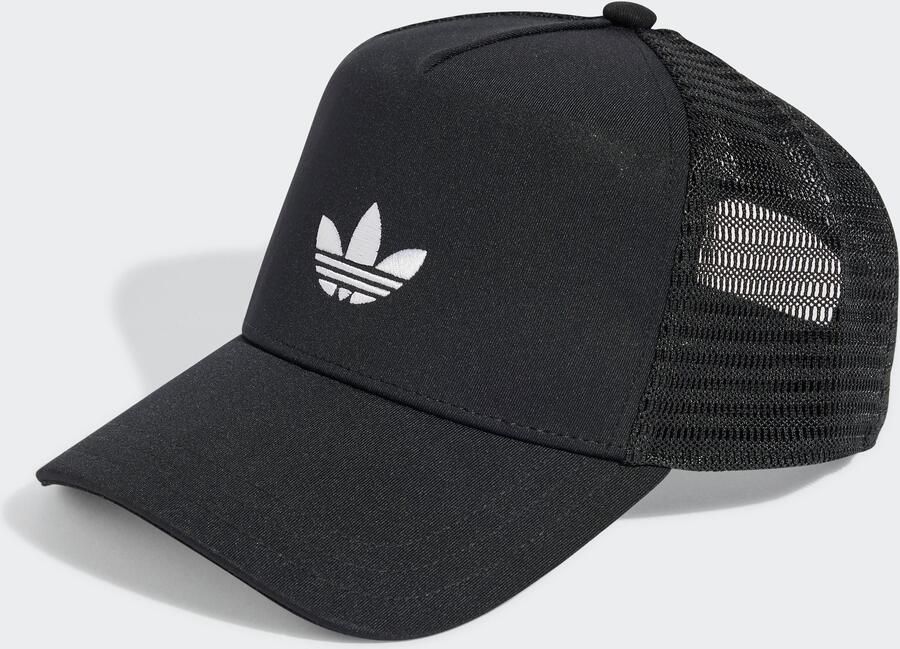 Adidas Originals adi Curved Trucker Unisex Caps zwart Maat ONE SIZE Accessoires - Foto 6