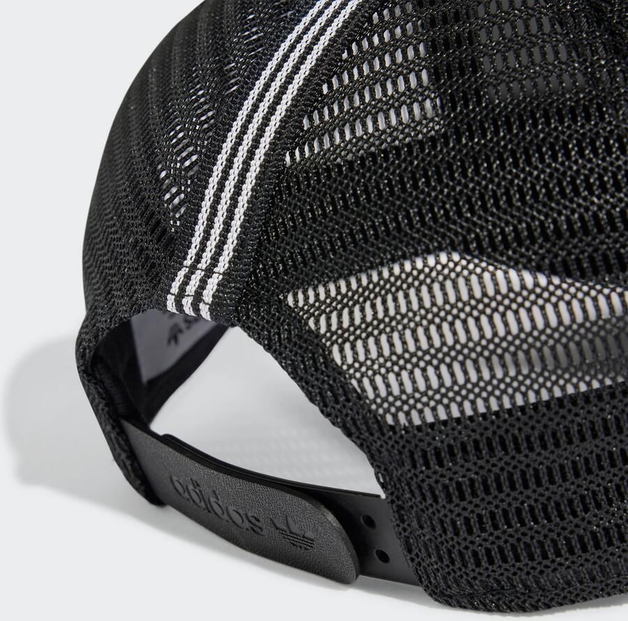 Adidas Originals adi Curved Trucker Unisex Caps zwart Maat ONE SIZE Accessoires - Foto 3