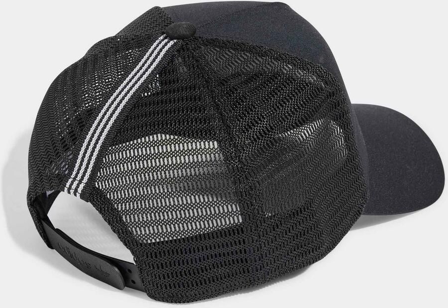 Adidas Originals adi Curved Trucker Unisex Caps zwart Maat ONE SIZE Accessoires - Foto 5