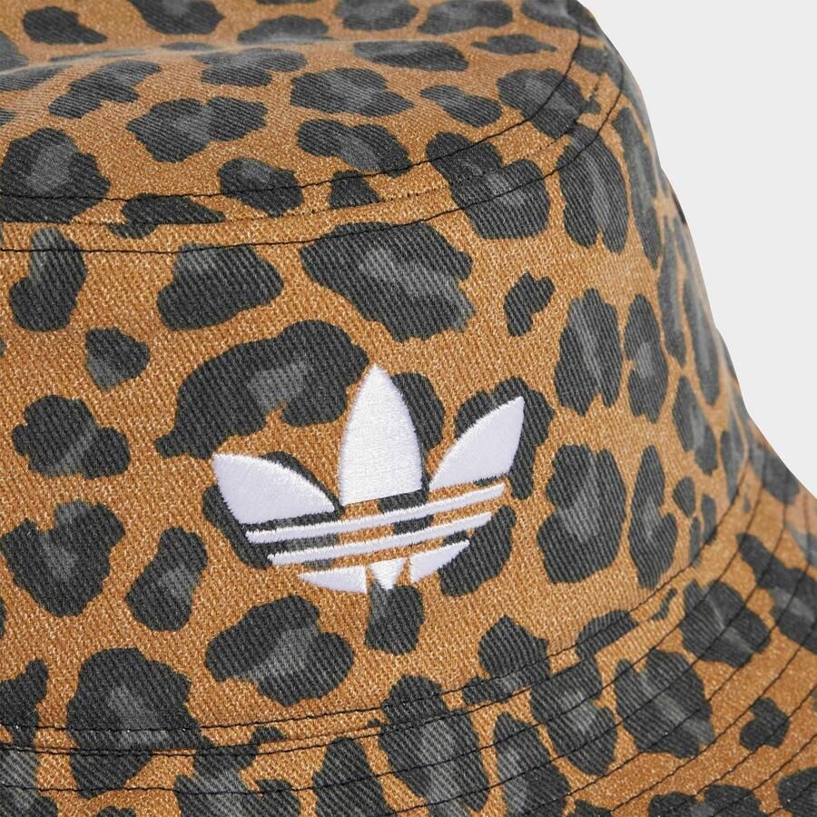 Adidas Originals Baseball pet LEO B H Stoffen hoed met luipaardprint