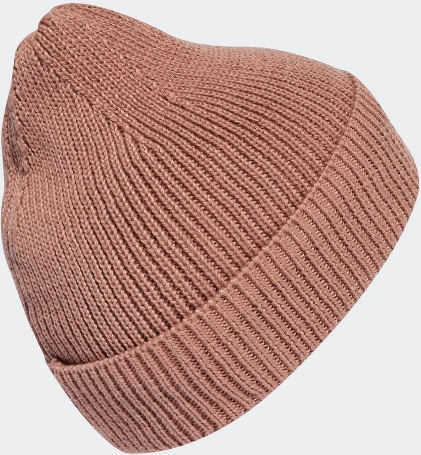 Adidas Everyday Icons Beanie With Tonal Metal Trefoil