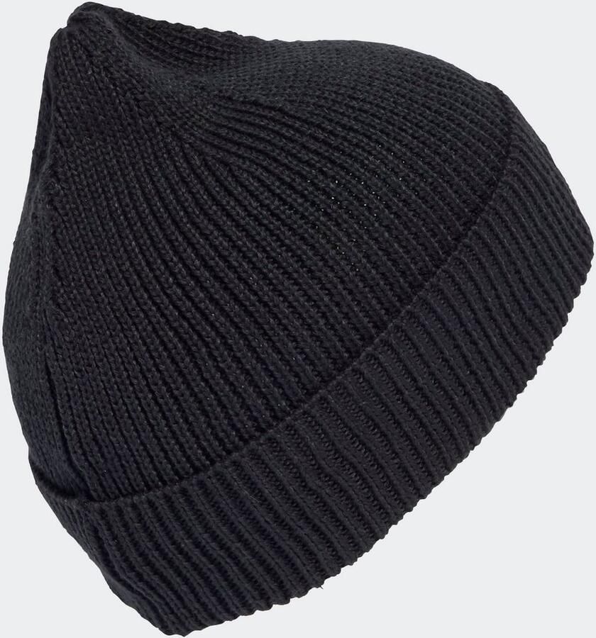 Adidas Everyday Icons Beanie With Tonal Metal Trefoil