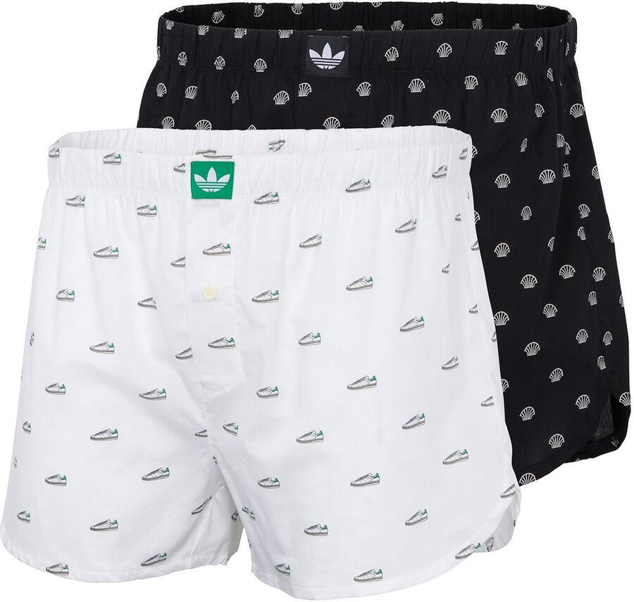 Adidas Originals Boxershort Comfort Cotton Woven Katoen wijd elastiek all-over print zacht ade d (Set van 2) - Foto 6