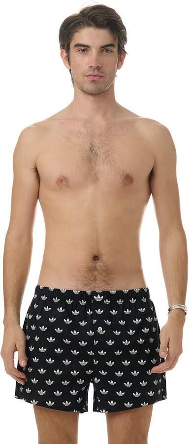 Adidas Originals Boxershort Comfort Cotton Woven Katoen wijd elastiek all-over print zacht ademend (Set van 2) - Foto 6