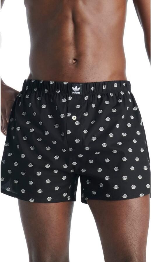 Adidas Originals Boxershort Comfort Cotton Woven Katoen wijd elastiek all-over print zacht ade d (Set van 2) - Foto 2