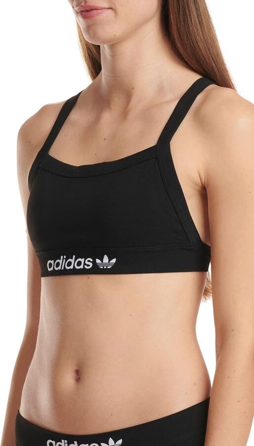 Adidas Originals Bralette Racerback-rug elastisch zonder beugel - Foto 7