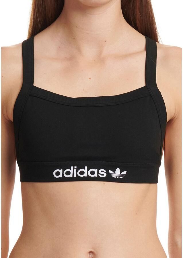 Adidas Originals Bralette Racerback-rug elastisch zonder beugel - Foto 2