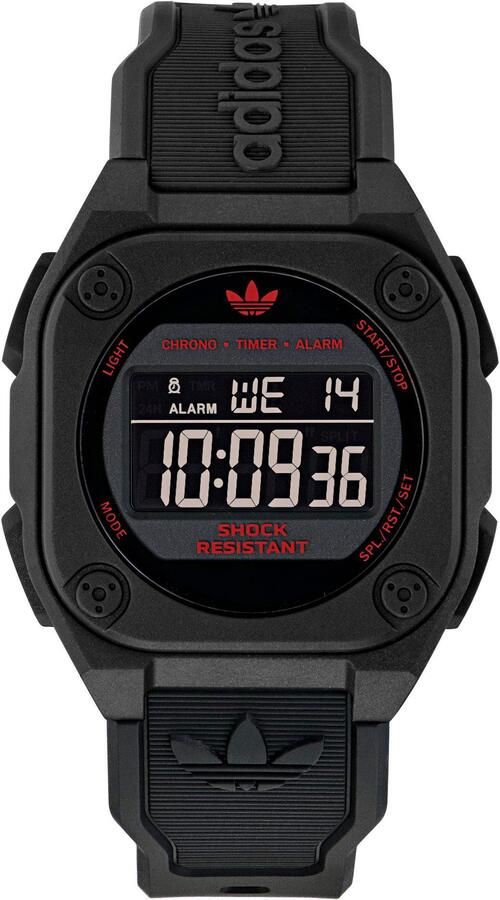 Adidas Originals Chronograaf CITY TECH FOUR Quartzhorloge polshorloge herenhorloge dameshorloge datum stopwatchfunctie digitaal - Foto 6