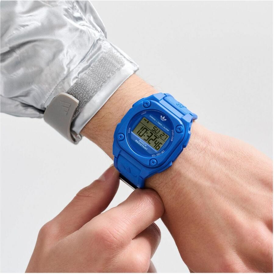 Adidas Originals Chronograaf CITY TECH FOUR Quartzhorloge polshorloge herenhorloge dameshorloge datum stopwatchfunctie digitaal - Foto 2