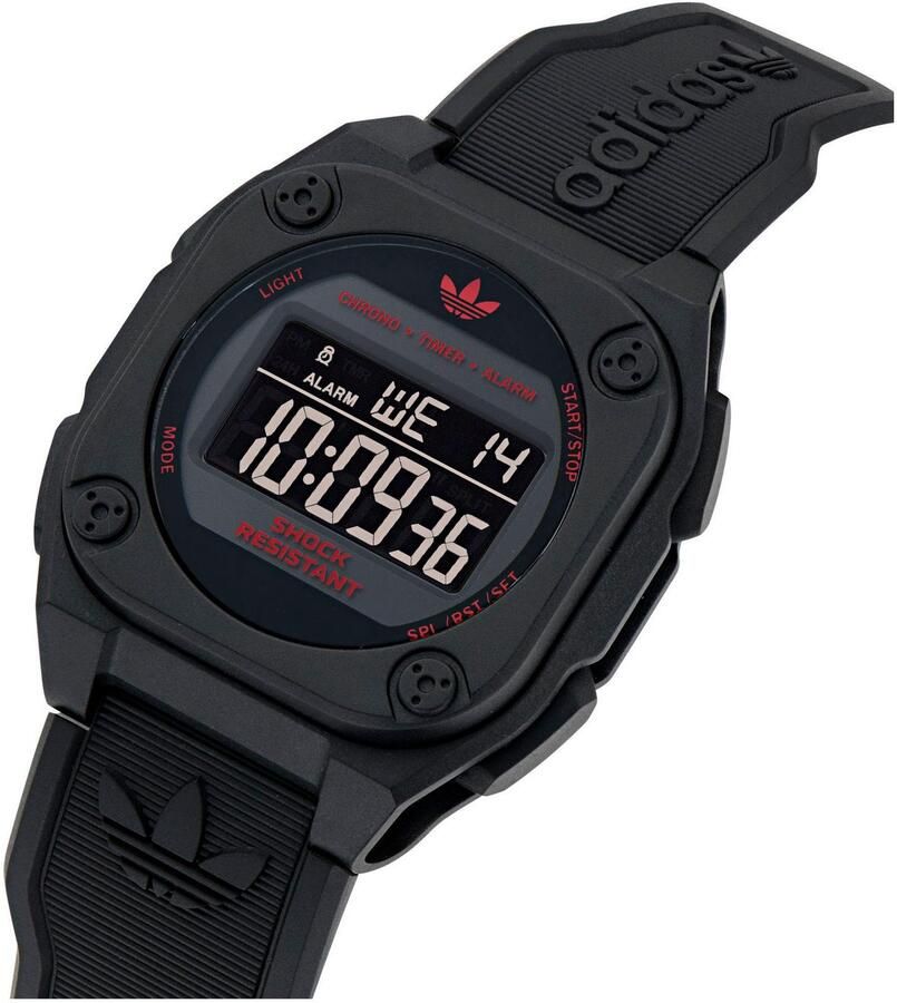 Adidas Originals Chronograaf CITY TECH FOUR Quartzhorloge polshorloge herenhorloge dameshorloge datum stopwatchfunctie digitaal - Foto 4