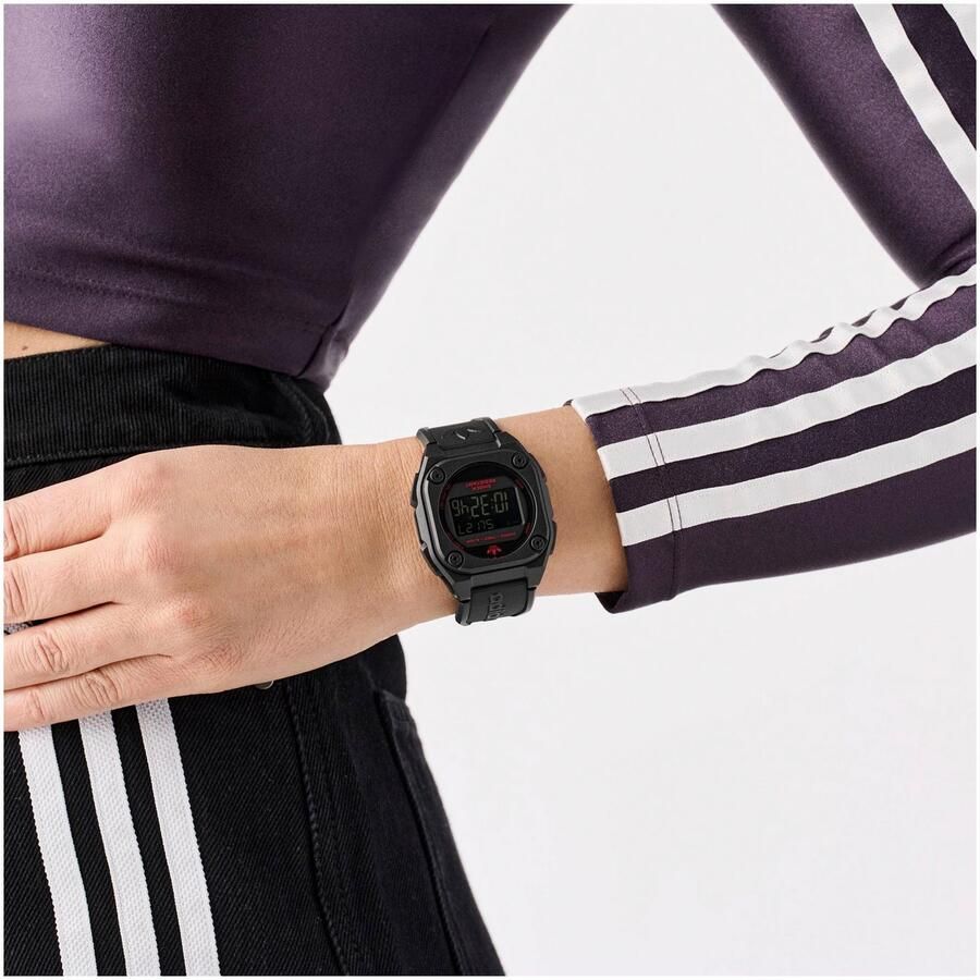 Adidas Originals Chronograaf CITY TECH FOUR Quartzhorloge polshorloge herenhorloge dameshorloge datum stopwatchfunctie digitaal