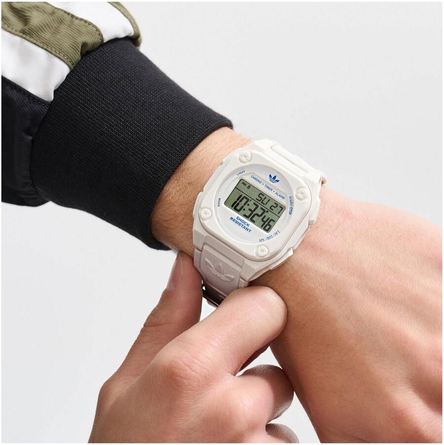 Adidas Originals Chronograaf CITY TECH FOUR Quartzhorloge polshorloge herenhorloge dameshorloge datum stopwatchfunctie digitaal - Foto 2
