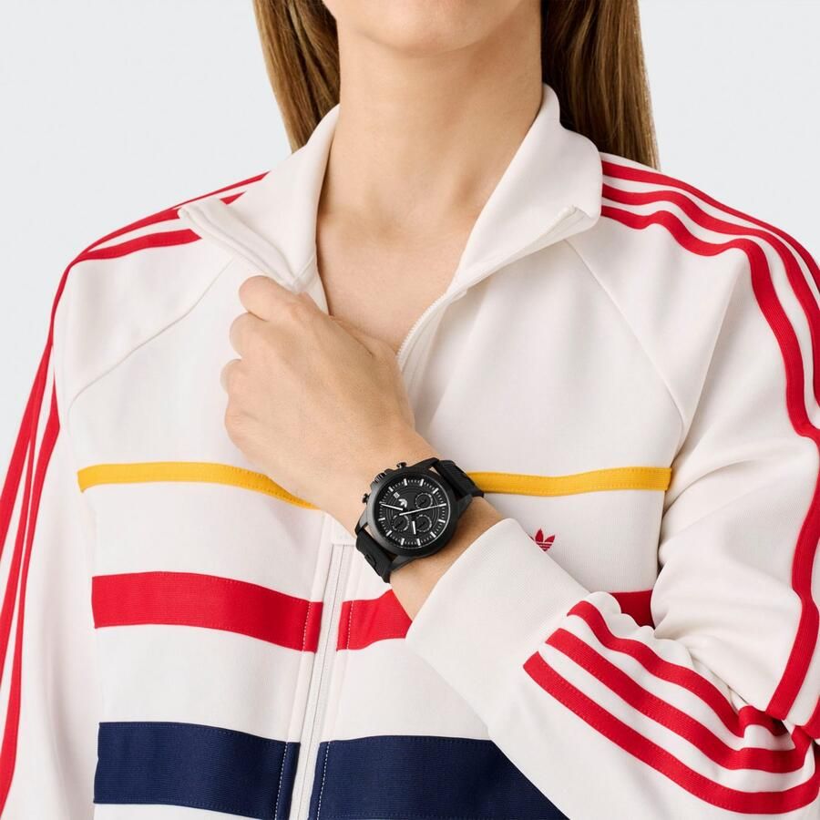 Adidas Originals Chronograaf EXPRESSION TWO CHRONO Quartzhorloge horloge herrenuur nuur unisex siliconen band