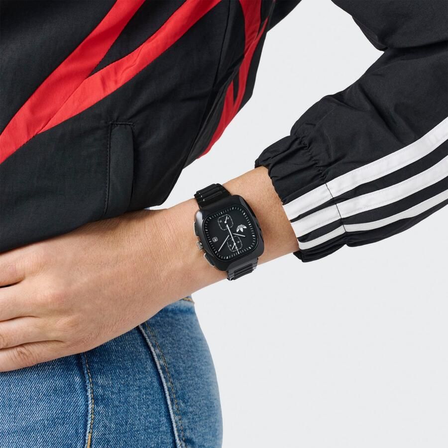 Adidas Originals Chronograaf RETRO WAVE TWO CHRONO Quartzhorloge horloge herrenuur nuur unisex kunststof band