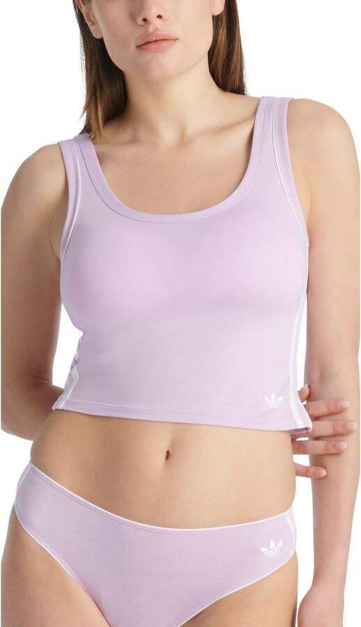Adidas Originals Crop-top Comfort Flex Cotton ade d sportief katoenmix ronde hals - Foto 2