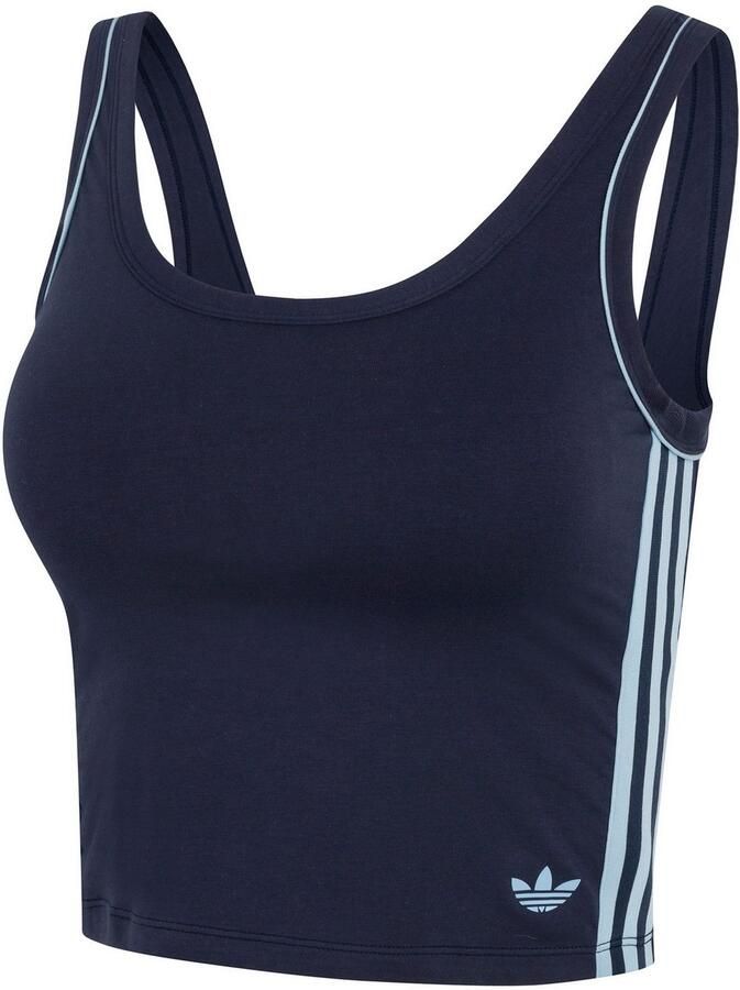 Adidas Originals Crop-top Comfort Flex Cotton ade d sportief katoenmix ronde hals