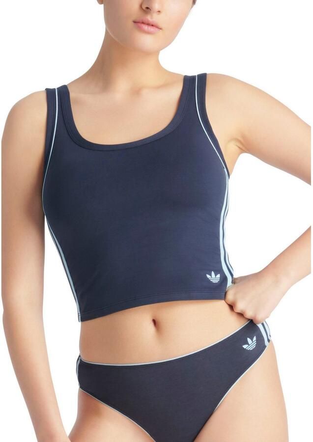 Adidas Originals Crop-top Comfort Flex Cotton ade d sportief katoenmix ronde hals - Foto 3