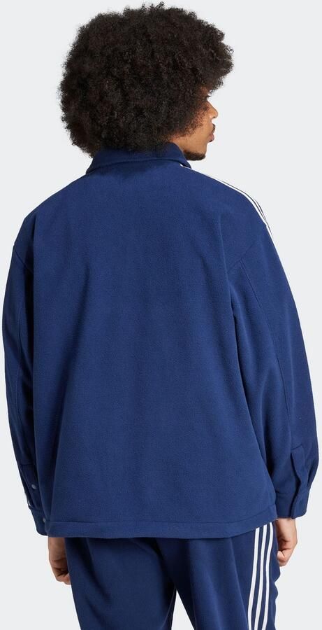 Adidas Adicolor Polar Fleece Overhemd Blauw- Heren Blauw - Foto 4