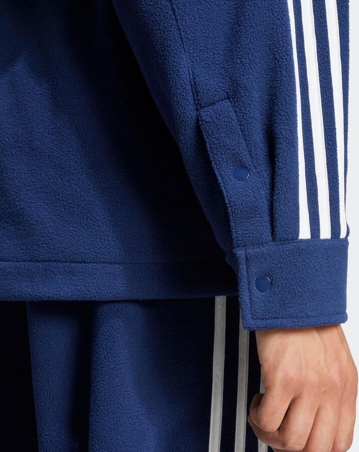 Adidas Adicolor Polar Fleece Overhemd Blauw- Heren Blauw - Foto 2