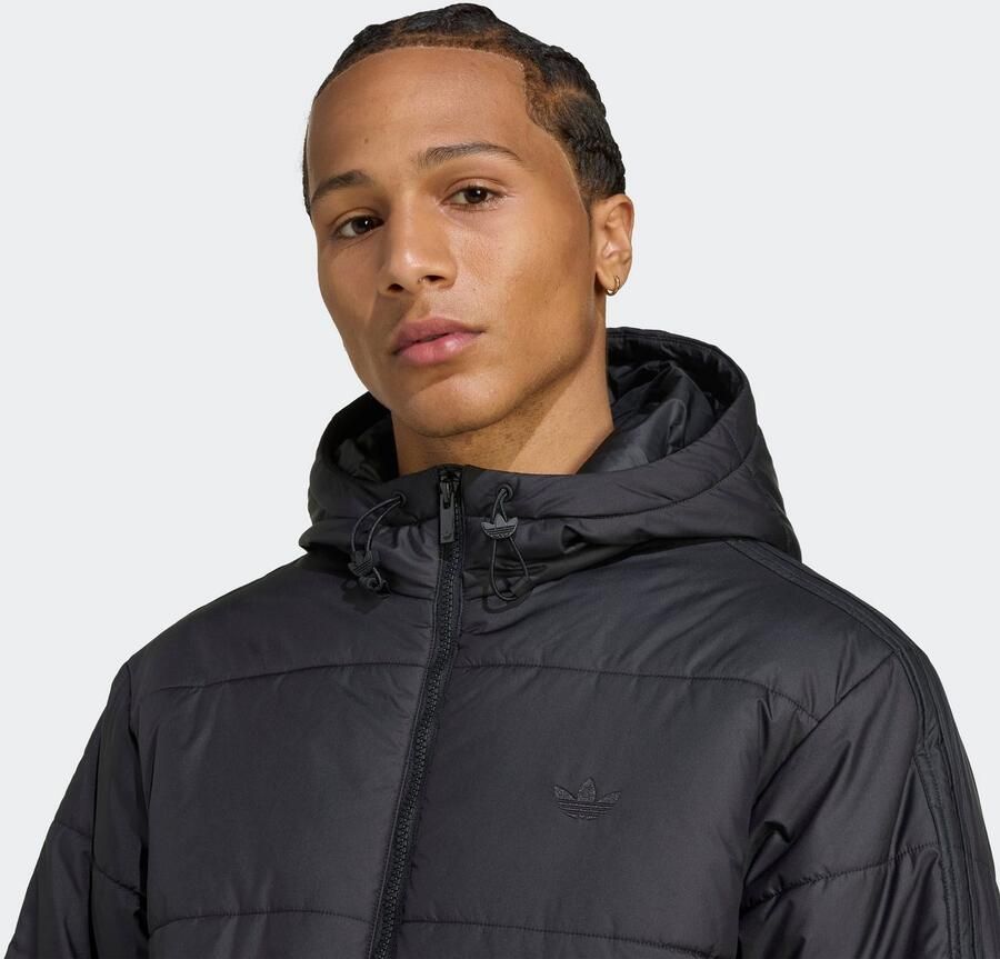 Adidas Originals Regular fit lange parka met capuchon model 'Adicol'