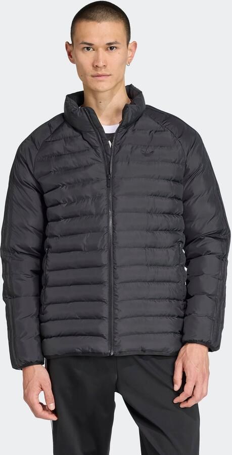 Adidas Originals Gewatteerd jack met opstaande kraag en logoprint - Foto 2