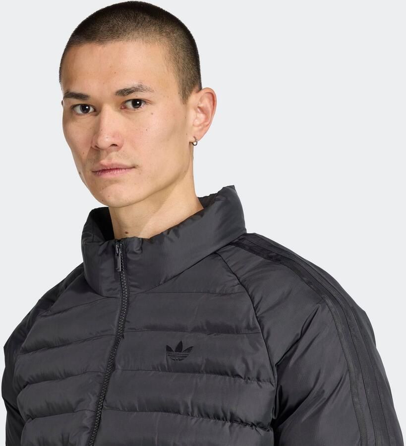 Adidas Originals Gewatteerd jack met opstaande kraag en logoprint - Foto 2