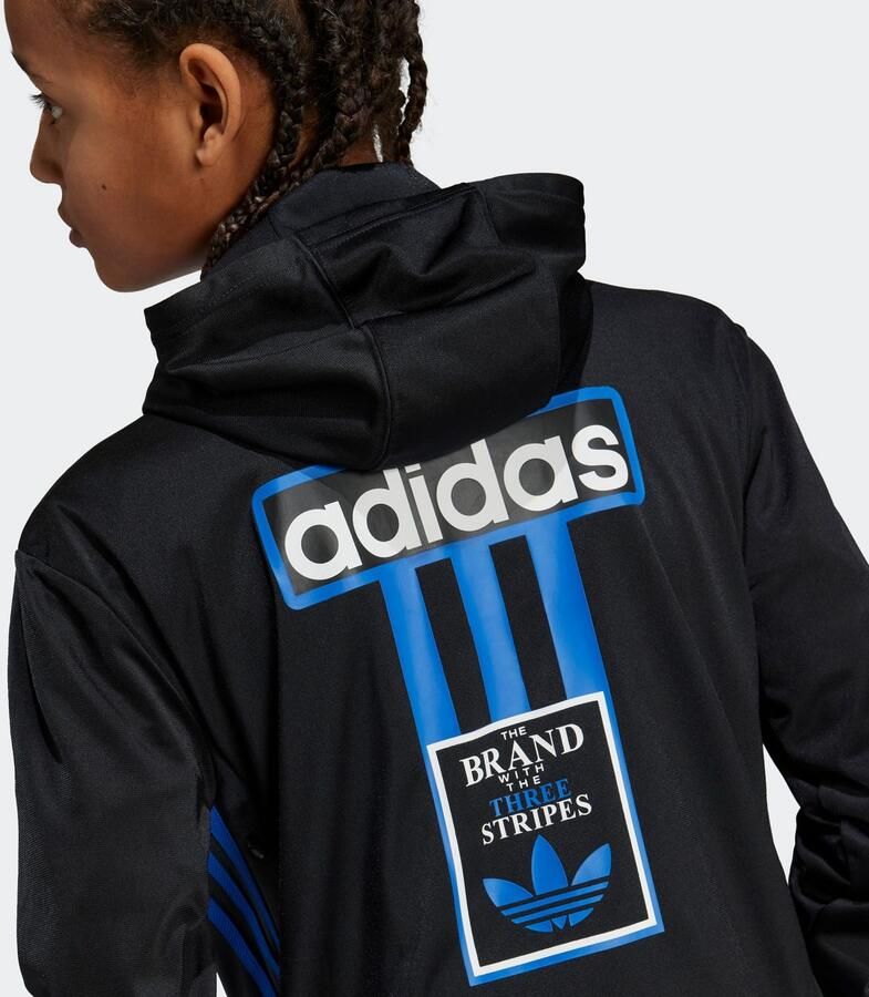 Adidas Originals Adibreak Full Zip Hoodie Trainingsjassen in zwart formaten: 170 - Foto 2