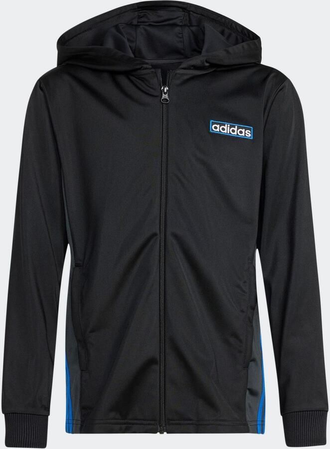 Adidas Originals Adibreak Full Zip Hoodie Trainingsjassen in zwart formaten: 170 - Foto 4