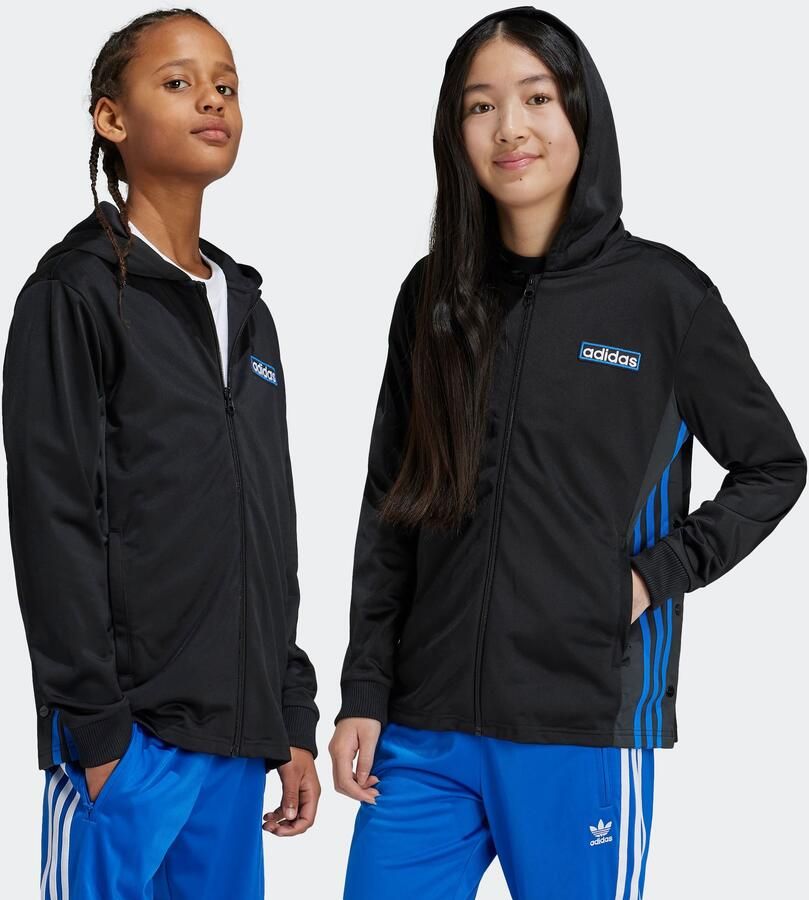 Adidas Originals Adibreak Full Zip Hoodie Trainingsjassen in zwart formaten: 170