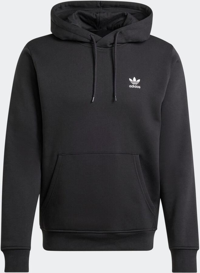 Adidas Originals Trefoil Essentials Hoodie men Hoodies & Sweaters zwart Maat L Kleding - Foto 3