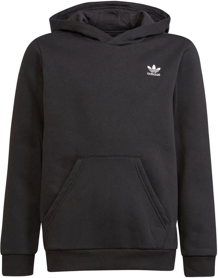 Adidas Originals Adicolor fleece hoodie zwart wit Sweater Logo 128