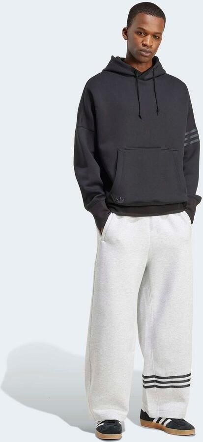 Adidas Originals Hoodie met extra brede schouders en kangoeroezak - Foto 6