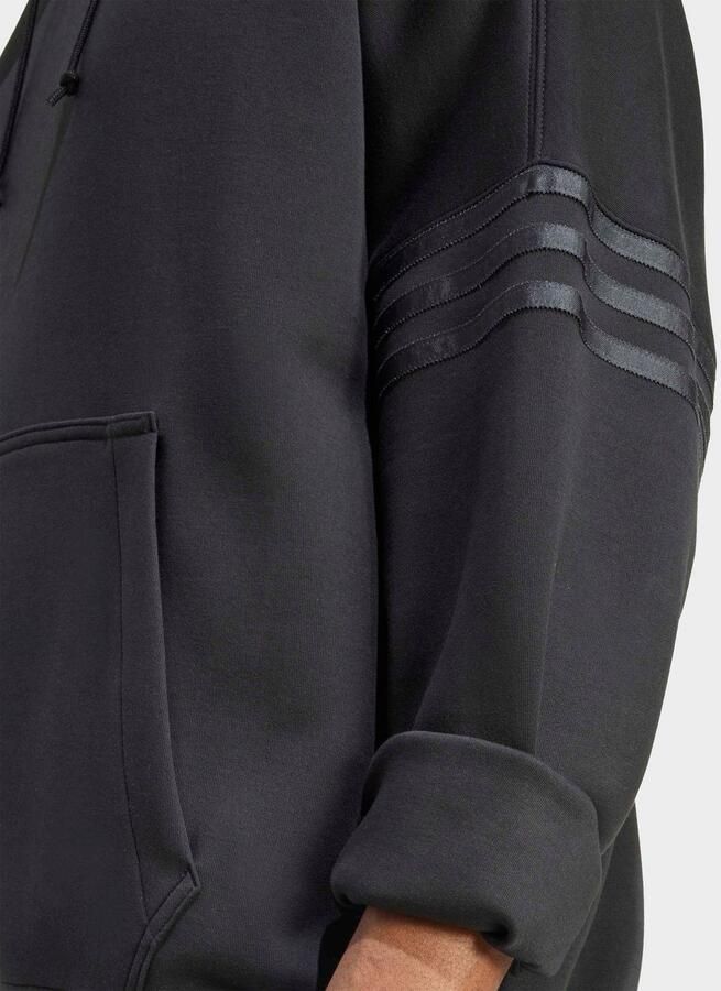 Adidas Originals Hoodie met extra brede schouders en kangoeroezak - Foto 2