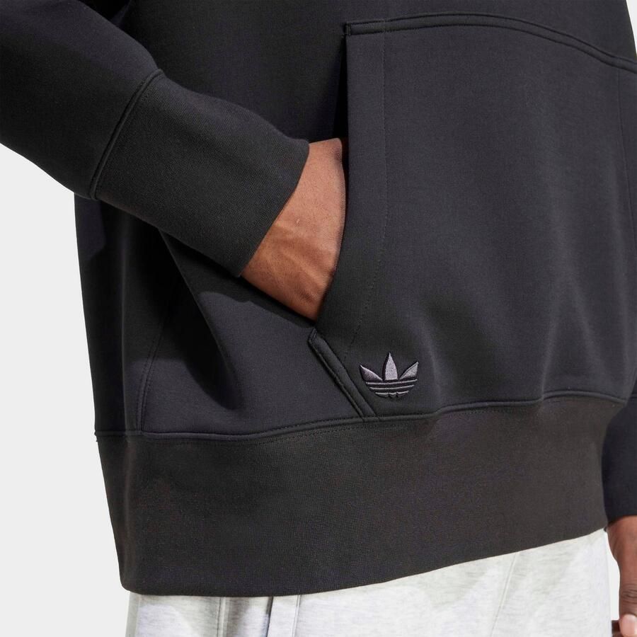 Adidas Originals Hoodie met extra brede schouders en kangoeroezak
