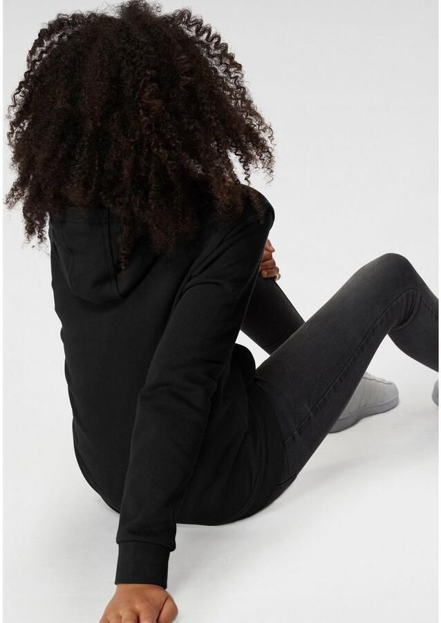 Adidas Originals unisex Adicolor hoodie zwart wit Sweater Katoen Capuchon 128 - Foto 9