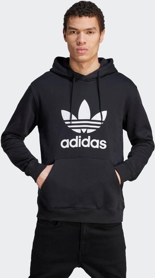 Adidas Originals Hoodie TREFOIL HOODY Hoodie sweatshirt met grote logo-opdruk - Foto 7