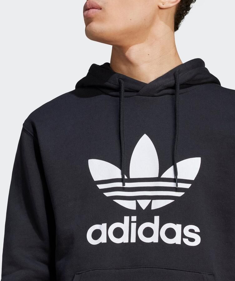Adidas Originals Hoodie TREFOIL HOODY Hoodie sweatshirt met grote logo-opdruk - Foto 2
