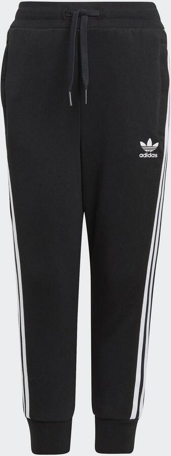 Adidas Originals Trefoil Hooded Tracksuit Children Black White- Black White - Foto 5