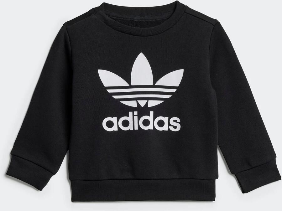 Adidas Originals Trefoil Crew Tracksuit Infant Zwart - Foto 4