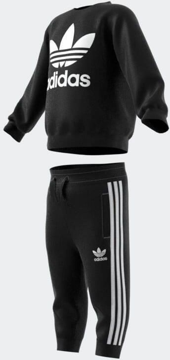 Adidas Originals Trefoil Crew Tracksuit Infant Zwart - Foto 7