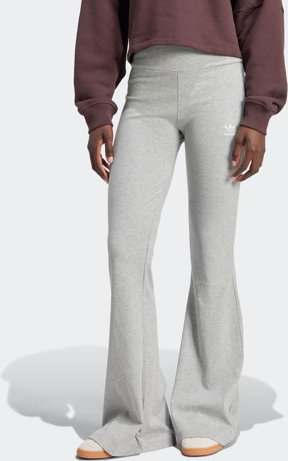 Adidas Originals Legging ESS FL LEGGINGS met uitlopende pijp en rib-look hoge taille (1-delig) - Foto 2