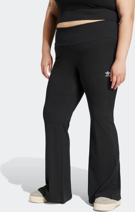 Adidas Originals Legging ESS FL LEGGINGS van geribbeld materiaal en met uitgestelde pijp (1-delig) - Foto 6
