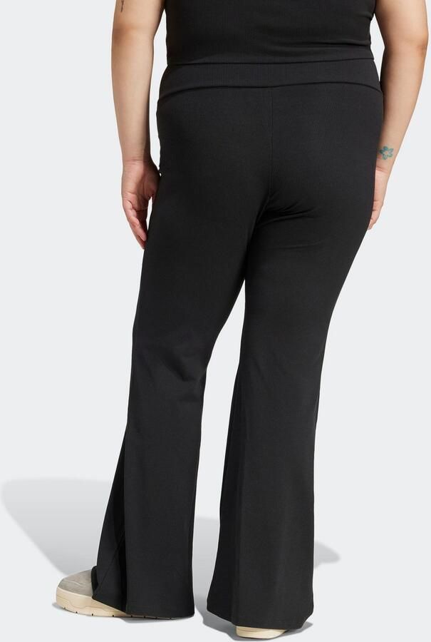 Adidas Originals Legging ESS FL LEGGINGS van geribbeld materiaal en met uitgestelde pijp (1-delig) - Foto 3