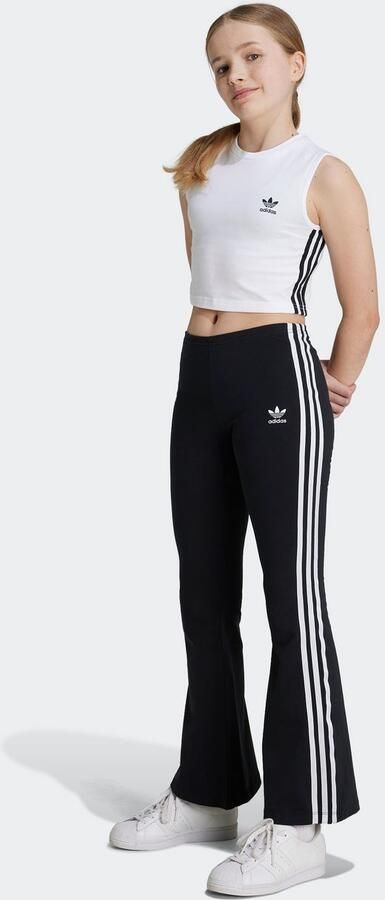 Adidas Originals Flared fit legging met labelprint - Foto 4